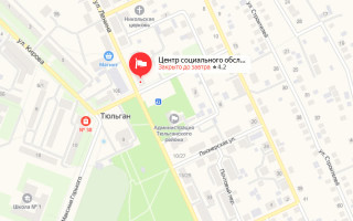 Соцзащита Тюльгана
