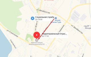 Соцзащита Нижняя Тура