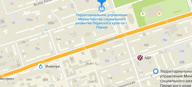 Соцзащита в Дзержинском районе Перми