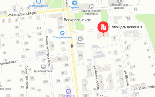 Соцзащита Воскресенского