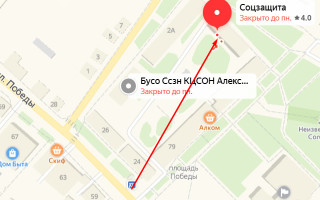 Соцзащита Алексеевки